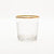 Vine Etched Glass Votive 