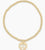 egirl Classic Gold 3mm Bead Bracelet- Guardian Angel