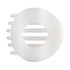 Coconut White | Large | Flat Circle Hair Clip
