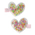 Glitter Shaker Heart Hair Clip