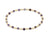egirl Gemstone 3mm Bead Bracelet