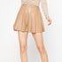 Weekender Faux Leather Shorts