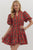 Red Everlast Plaid Mini Dress