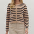 Stripe A Pose Striped Cardigan