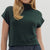 Silhouette Mock Neck - Green