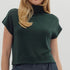 Silhouette Mock Neck - Green