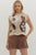 Dark Blossom Sleeveless Sweater