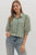 Margo Striped Collared Button Down - Green