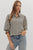 Margo Striped Collared Button Down - Black