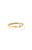 Kendra Scott Juliette Gold Band Ring In White Crystal