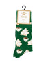 Men's Beignet Socks Green/Tan