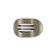 Small Flat Round Hair Clip- Sage It Ain't So