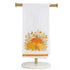 Harvest Pumpkin Hand Towel White/Multi 20x28