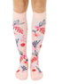 Living Royal Floral Compression Socks