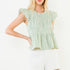 Mint To Be Flutter Top