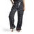 Heart Black Hello Mello Beauty Sleep Satin Pajama Pants