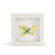 Endlessly Hopeful Yellow And Green Butterfly Shadow Box