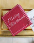 Fleur Merry Christmas Cocktail Napkins 5"