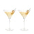 Stemmed Crystal Martini Glasses 