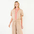 Uptown Pop Trim Top