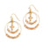 Beaded Prayer Earrings Champagne