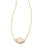 Kendra Scott Abbie Gold Pendant Necklace In Ivory Mother Of Pearl