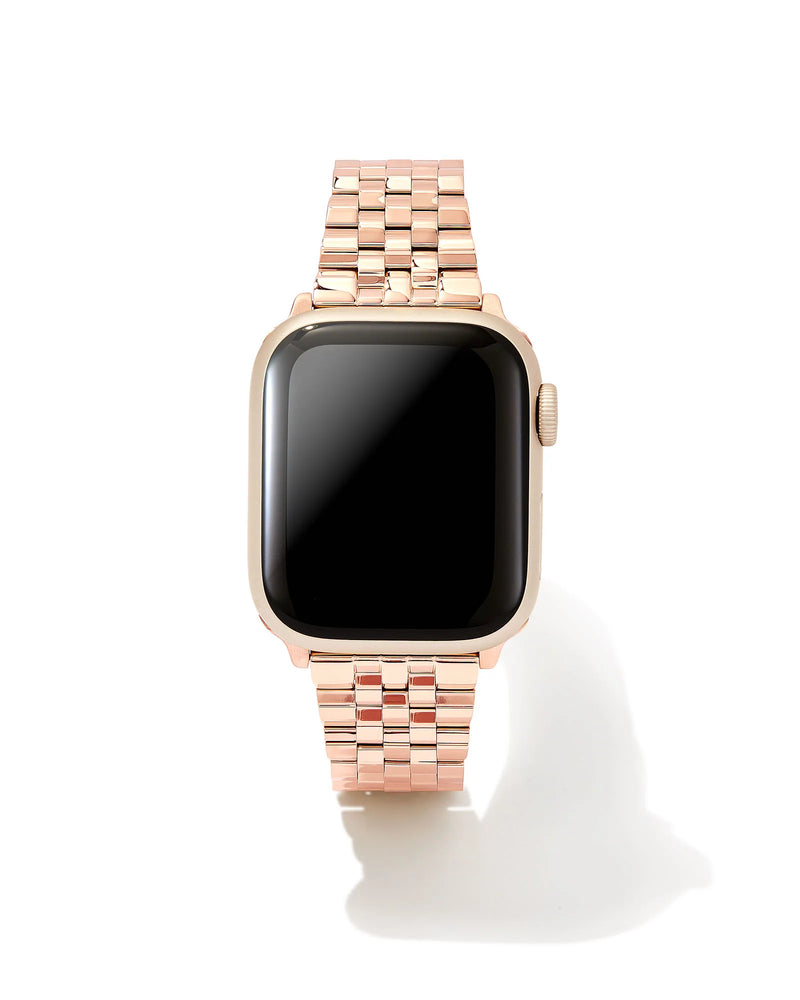 NEW Kendra Scott Alex 5 Link Apple Watch Band in Two Tone Stainless Steel 00000000_zi_5b77758a-8938-480f  main image 2
