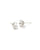 Kendra Scott Cailin Silver Crystal Stud Earing In White Cz