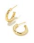 Kendra Scott Colette Gold Huggie Earrings