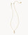Kendra Scott Gold Cross Pendant Necklace In White Opal