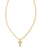 Kendra Scott Gold Crystal Letter Necklace