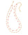 Kendra Scott Dottie Gold Multi Strand Necklace In Red