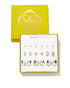 Kendra Scott Dichroic Glass Earring Gift Set Of 9 In Dichroic Glass