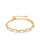 Kendra Scott Genevieve Gold Delicate Chain Bracelet In White Crystal