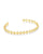 Kendra Scott Jada Gold Cuff Bracelet In White Crystal
