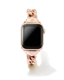 Kendra Scott Gold Chain Watch Band Whitley Double Chain Watch Band Gold S/M - j.hoffman main image 4