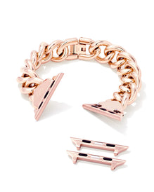 Kendra Scott Whitley Chain Watch Band In Rose Gold Tone  display picture 3