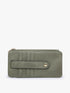 Saige Slim Card Holder - Dark Grey