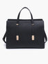 Sybil Vegan Tote in Black