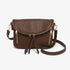 Aubree Vegan Crossbody- Brown