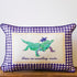 Throw Me Something Mr. Gingham Gator Pillow