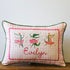 Ballerina Gators Gingham Pillow