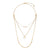 Beaded Prayer Necklace Champagne