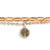 Gold Wrapped In Prayer Layer Bracelet