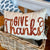 Give Thanks Pillow 14x20