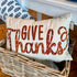 Give Thanks Pillow 14x20