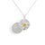 Love you Locket Necklace Silver