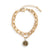 Gold Wrapped In Prayer Layer Bracelet