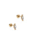 Screwback Stud Earrings - Maeve