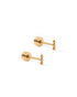 Micro Tally Gold -Screwback Stud